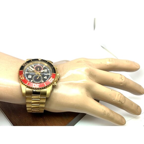 Invicta Men's Watch 18518 Pro Diver Quartz Coke Bezel Black Dial Stainless Steel - Picture 5 of 16